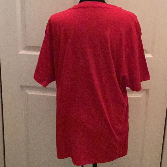 🎄NWOT Fun Holiday Tee Shirt Size Large 
“ Team Naughty “ Makes Perfect Gift 🎄 - Picture 5 of 7